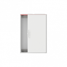 ABB STRIEBEL & JOHN B25 Wandschrank, leer, 2FB, 5-reihig, Schutzklasse I, Schutzart IP44