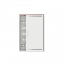 ABB STRIEBEL & JOHN CA25VML Kleinverteiler Aufputz, 2FB, 5-reihig, Tür mit Belüftungsschlitzen