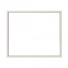 ABB STRIEBEL & JOHN CR57 Blendrahmen mit Befestigungmaterial, 5FB, 7-reihig