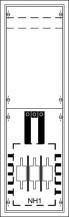 ABB STRIEBEL & JOHN CZE34 Hausanschluss-Schrank 2 FB, ComfortLine