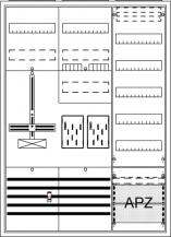 ABB STRIEBEL & JOHN BA37FN Komplettschrank, Aufputz, BKE-I, A37 2Z1S1V5A2, Schutzklasse II, Schutzart IP31