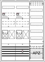 ABB STRIEBEL & JOHN BA37TG Komplettschrank, Aufputz, BKE-I, A37 2Z2R1V5A2, Schutzklasse II, Schutzart IP31
