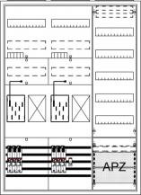 ABB STRIEBEL & JOHN BA37LG4 Komplettschrank, Aufputz, BKE-I, A37 2Z2R1V5A2, Schutzklasse II, Schutzart IP31