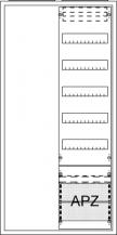 ABB STRIEBEL & JOHN AA27A1A Ausbauschrank, Aufputz, A27 1F1V5A2, Schutzklasse II, Schutzart IP31