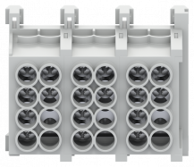 ABB STRIEBEL & JOHN ZHK253 Hauptleitungsabzweigklemme 25 mm² 3pol./4x Klemmstellen, Ausführung C