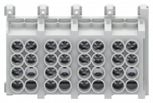 ABB STRIEBEL & JOHN ZHK254 Hauptleitungsabzweigklemme 25 mm² 4pol./4x Klemmstellen, Ausführung C