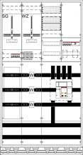 ABB STRIEBEL & JOHN WX42EK11S 12RE 4FB, Komplettschrank nach FNN, In 585A mit Dreipunkt-Befestigung