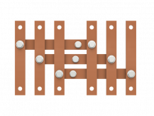 ABB STRIEBEL & JOHN ZH218 Sammelschienen-System für Modul M(B)T243