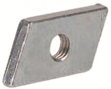 ABB STRIEBEL & JOHN ZX249P10 Einlegemutter M6, Packeinheit 10 Stück