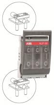 ABB STRIEBEL & JOHN ZH412 NH-Lasttrenner NH00 160A mit Bügelklemmen bis 50 mm²