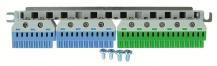 ABB STRIEBEL & JOHN ZK225 N/PE für Verteilerfeld, mittig, N=14,10 Pole PE=22 Pole