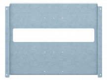 ABB STRIEBEL & JOHN ED450 Montageplatte für XT5 für Modul MX208LX, lose Lieferung Zubehör CombiLine-X-Module