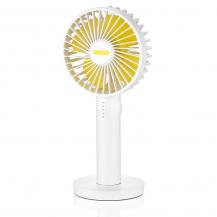 UNOLD 86620 Breezy II Handventilator weiß/gelb