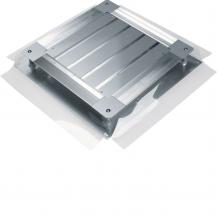 Hager Universal-Bodendose, Unterflurdose mit Bodenblech Größe 3 498x498x(75-125)
