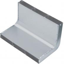Hager Vertikalkrümmer 3-zügig Stahl UK 340x38