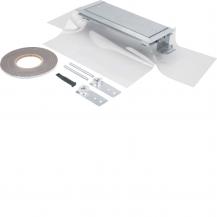 Hager Endstück mit Folie zu BKFD 300x(45-70)