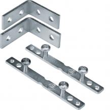 Hager Verbinder-Set f 90°-Abzweig Stahl zu BK