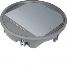 Hager Versorgungseinheit R12 rund 306 mm für 12 mm Bodenbelag aus Polyamid eisen