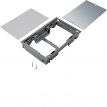 Hager Blinddeckel E04 147x247 8mm Belag egrau