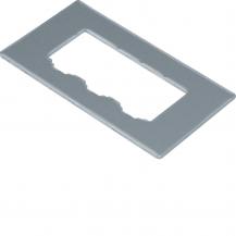 Hager Montageplatte GTVD2/3 3xRJ45 19,5x14,85