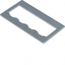 Hager Montageplatte GTVD2/3 4xRJ45 19,5x14,85