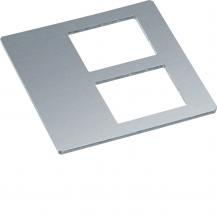 Hager Montageplatte f Adapter RJ45 19,3x14,8mm