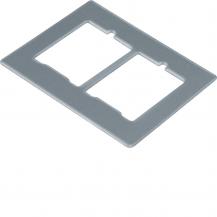 Hager Montageplatte GTVD2/3 2xRJ45 18x22,8