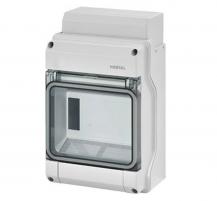 Hensel KV 9106 Automatengehäuse Kleinverteiler IP65 6 TE grau
