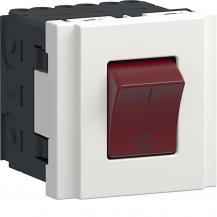 Hager Std 45x45 Schalter EIN/AUS 16A m\LED vw