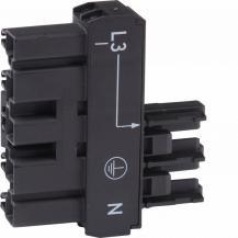 Hager Adapter Winsta 5P IN -<gt/> 3P OUT L3