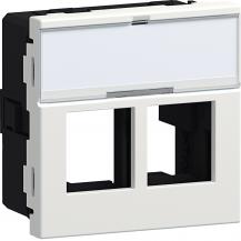 Hager Montageset 2xMedia Typ 05 45x45 vw