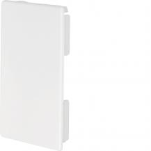 Hager Endstück zu FB 80x130mm verkehrsweiß
