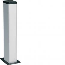 Hager Bodenanschlusssäule 2-seitig frontrastender Einbau Alu DAP L=0,65m verkehr