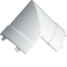 Hager Außeneck zu Eckkanal EK 40x40 vweiß