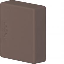 Hager Endstück zu LF/LFH 20x20mm braun