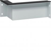 Hager Wandanschlußstück 2-seitig 100x250mm weiß pulverbeschichtet für Brandschut