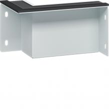 Hager Wandanschlußstück 2-seitig 60x150 mm weiß pulverbeschichtet für Brandschut