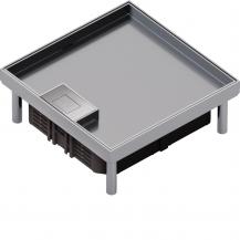 Hager Edelstahlkassette Q06 LE Belags T=15mm