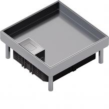 Hager Edelstahlkassette Q06 LE Belags T=25mm