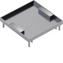 Hager Edelstahlkassette Q16 LE Belags T=25mm
