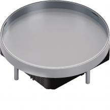 Hager Edelstahlkassette R12 blind Belag T=25mm