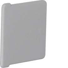 Hager Endstück  V-Kanal BA6 40x40 grau