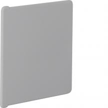 Hager Endstück  V-Kanal BA6 80x80 grau