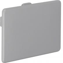 Hager Endstück  LKG 75x50mm steingrau