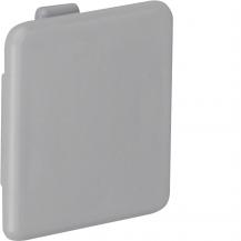 Hager Endstück  LKG 37x37mm steingrau