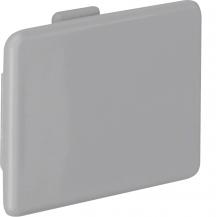 Hager Endstück  LKG 50x37mm steingrau