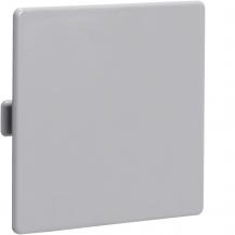 Hager Endstück  LKG 75x75mm steingrau
