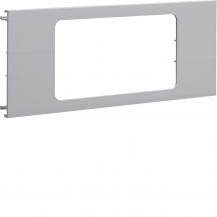 Hager Blende 2-fach R7 PVC BR OT 100 lichtgrau