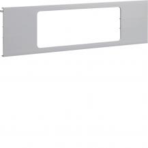 Hager Blende 3-fach R7 PVC BR OT 100 lichtgrau