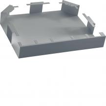 Hager T-Stück Stahl DABA 50x80mm weißaluminium